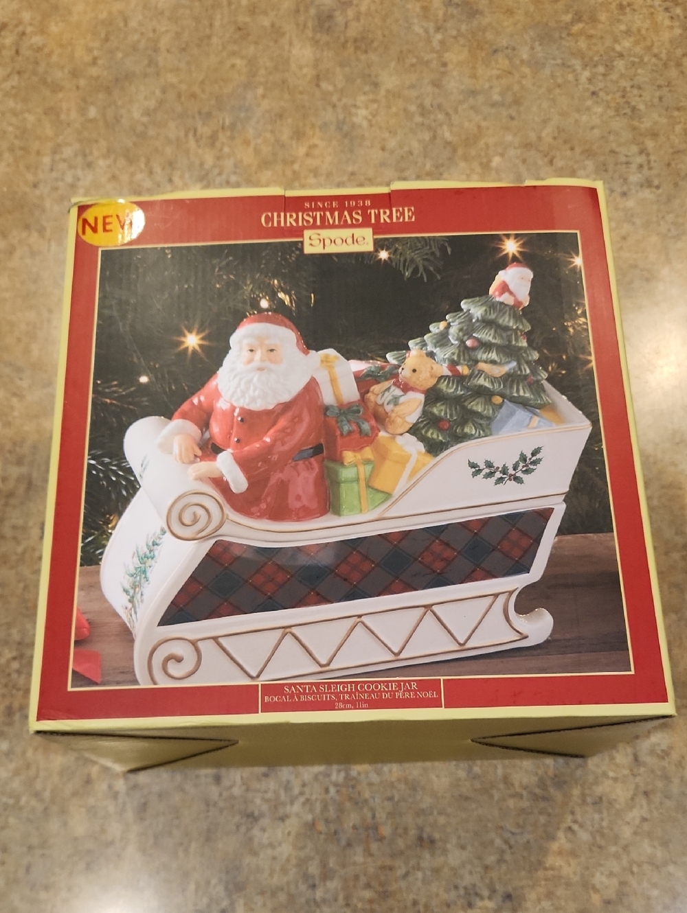 Spode Santa Cookie Jar - Picture 6 of 7